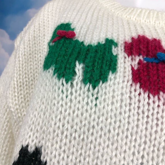 Scottish Terrier Sweater Vintage Fetagetti - Picture 4 of 8